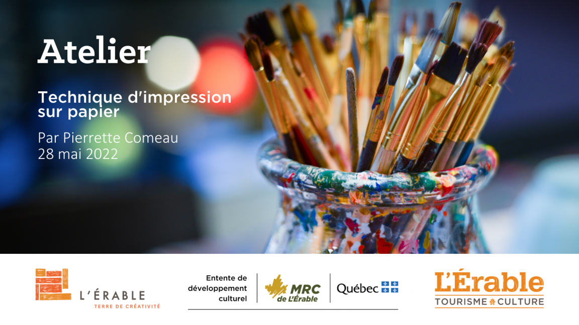 Atelier "Technique d'impression sur papier"