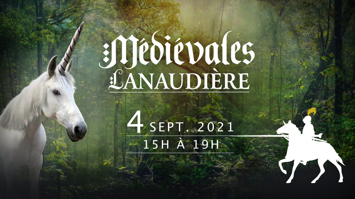 Samedi 4 sept. 15h à 19h - Médiévales de Lanaudière