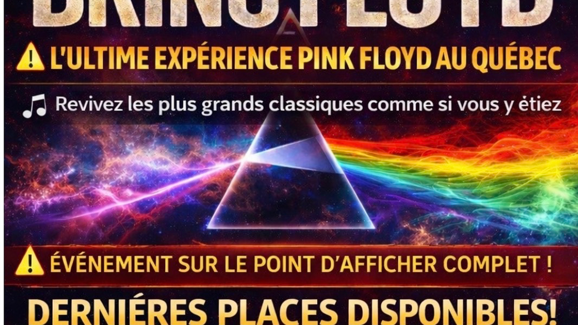 L’ultime expérience Pink Floyd au Québec