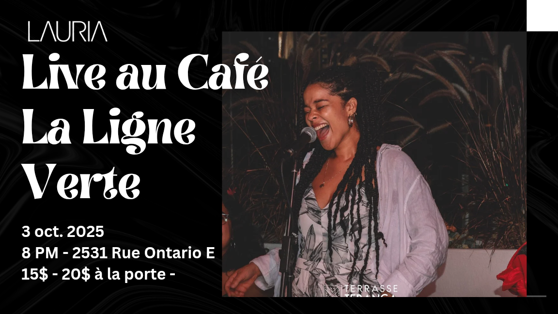 Lauria Live at Café La Ligne Verte