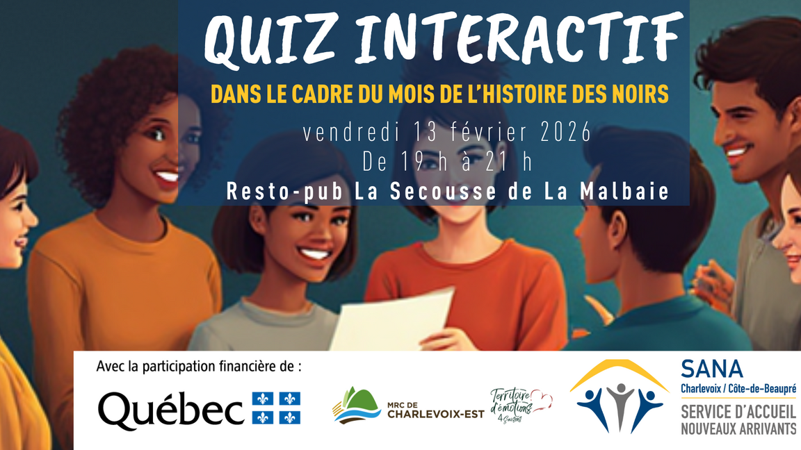 Quiz interactif – Mois de l’Histoire des Noirs au Canada