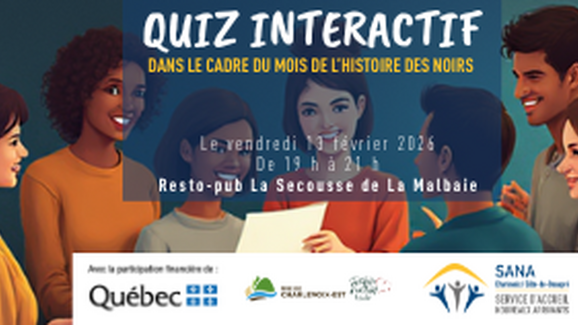 Quiz interactif – Mois de l’Histoire des Noirs au Canada