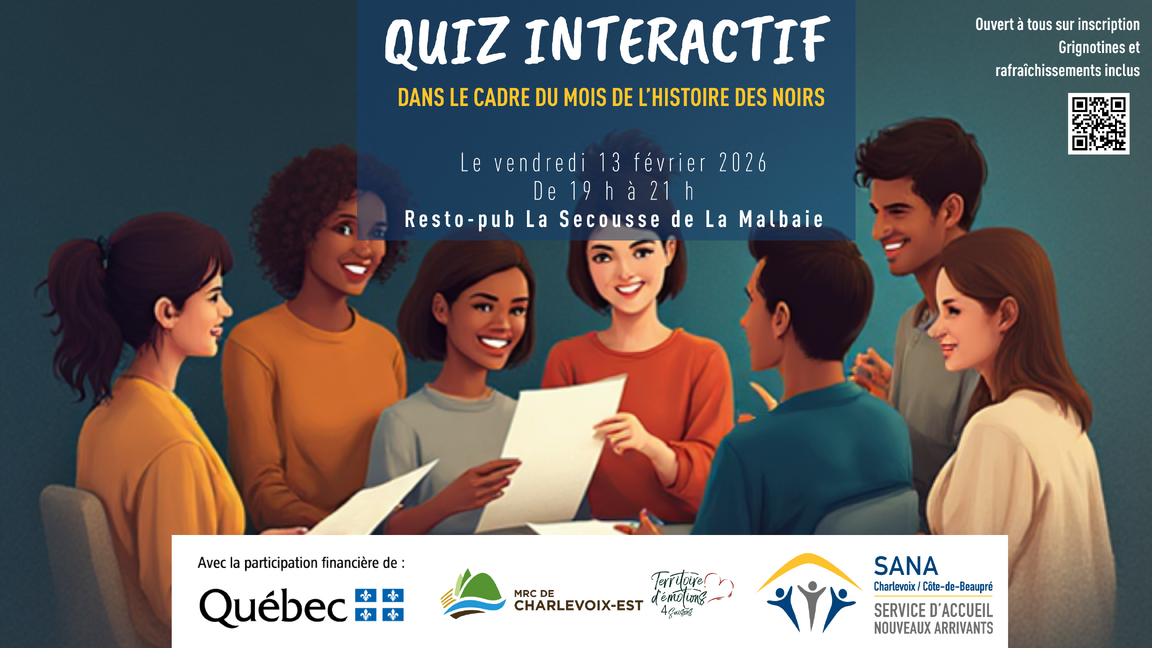 Quiz interactif – Mois de l’Histoire des Noirs au Canada