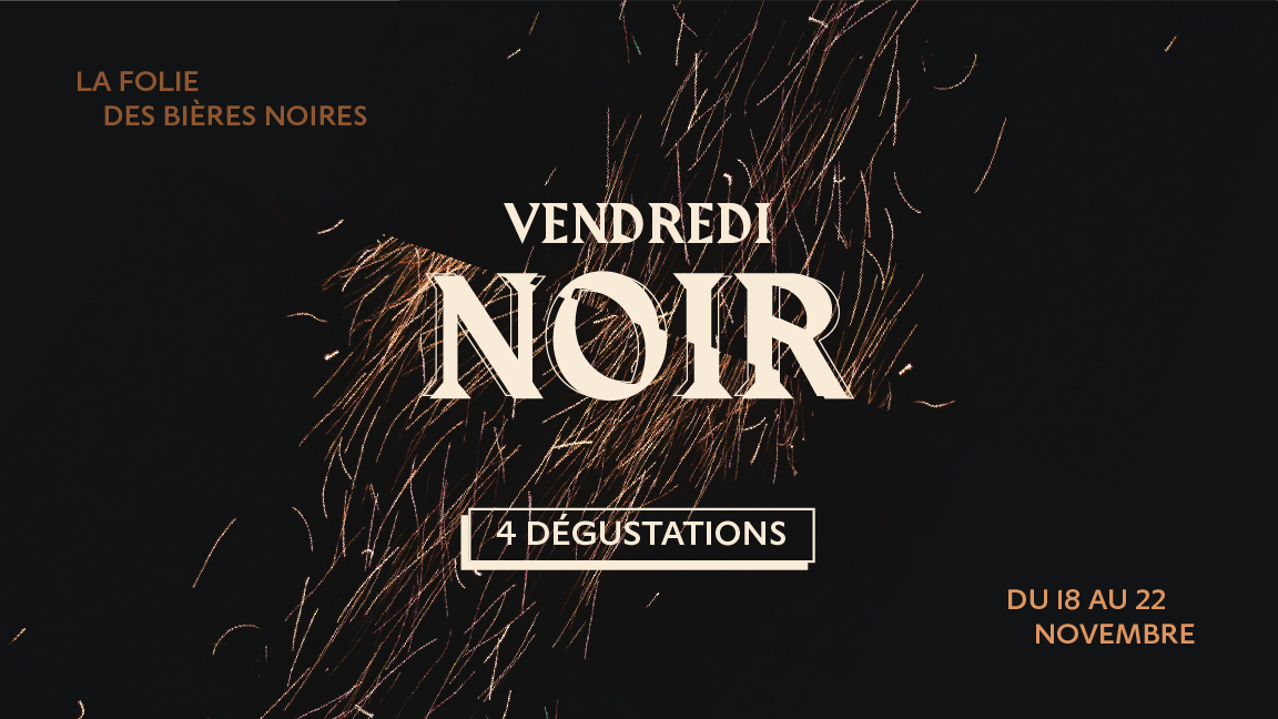 Vendredi Noir 4 dégustations