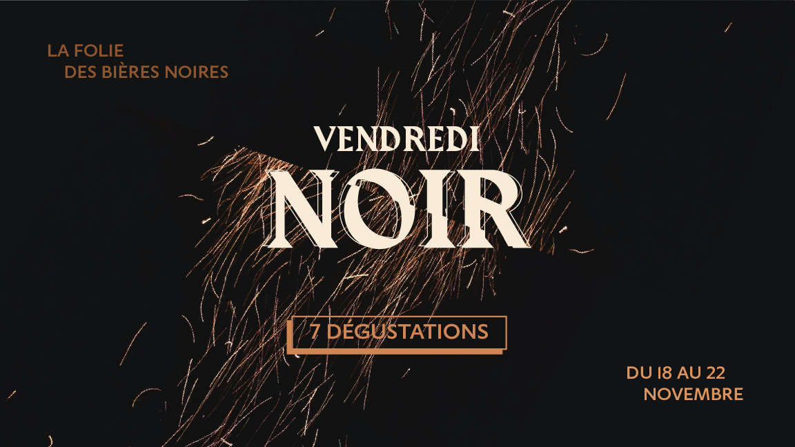 Vendredi Noir 7 dégustations