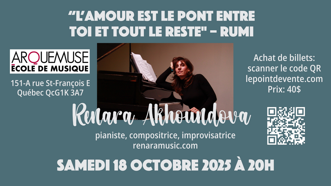 Concert de Renara Akhoundova - piano