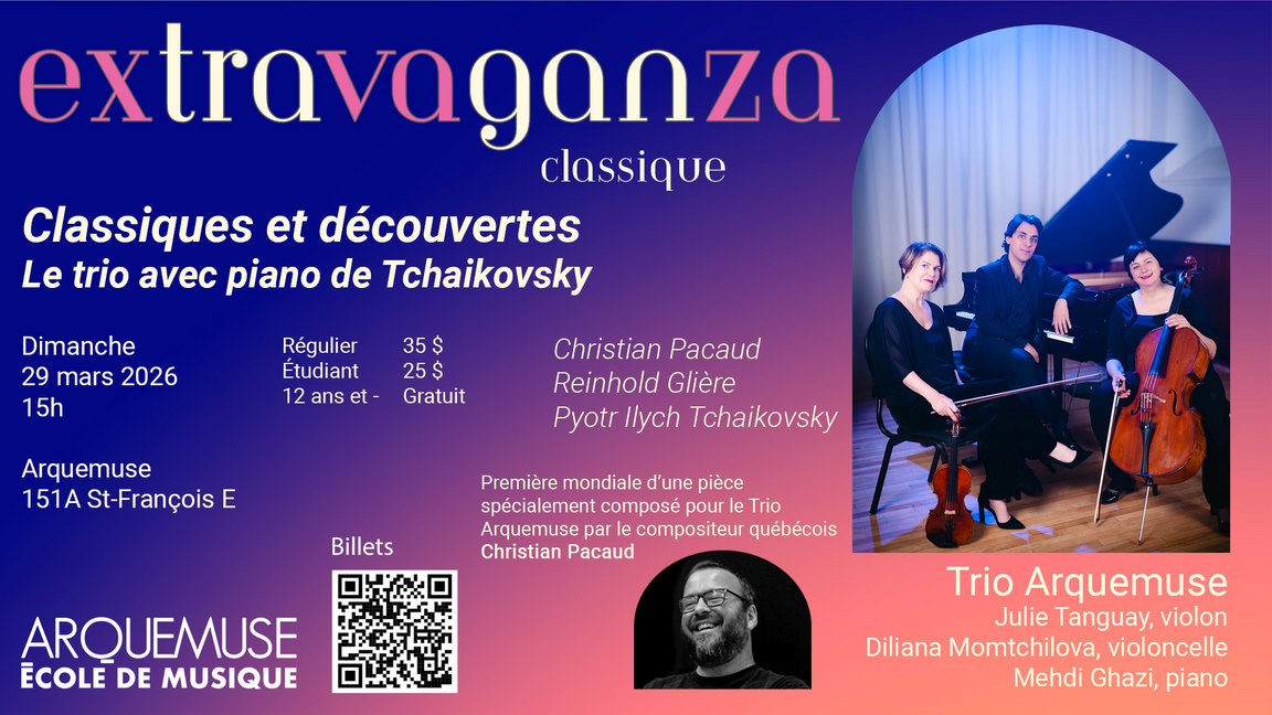 Classiques et découvertes - Le trio de piano de Tachaikovsky