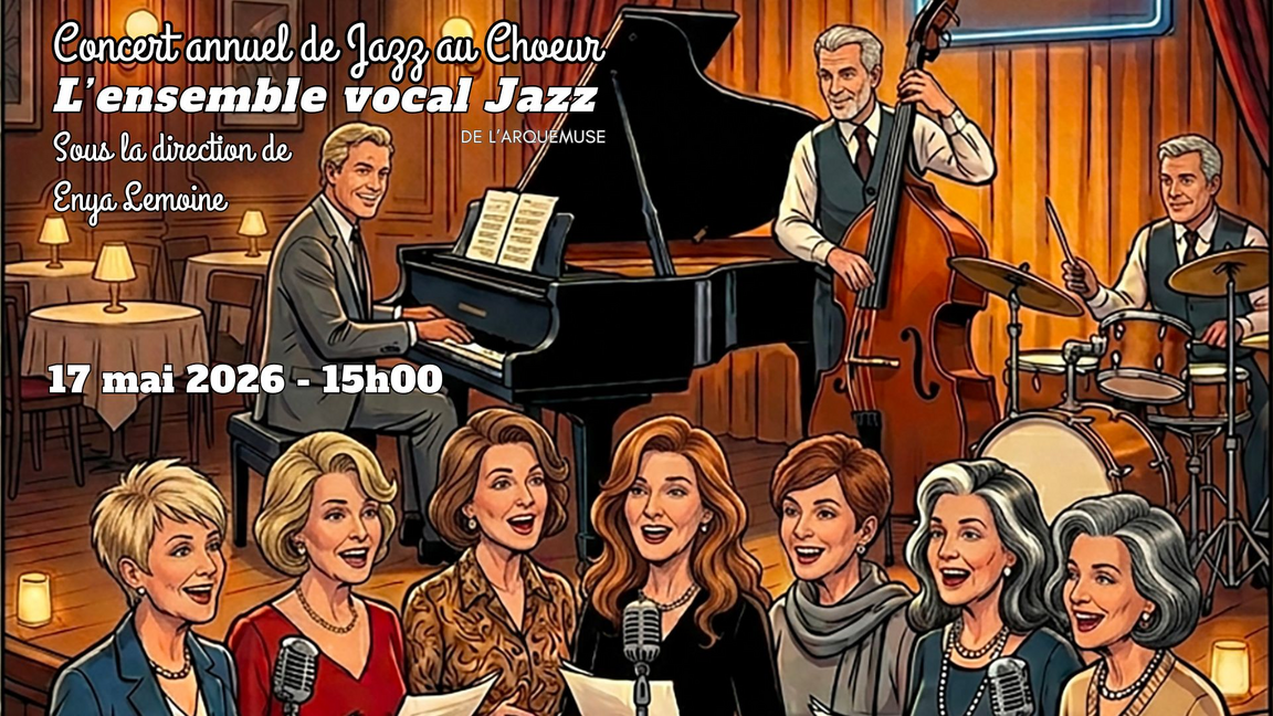 Jazz au Choeur, l'ensemble vocal jazz de l'Arquemuse