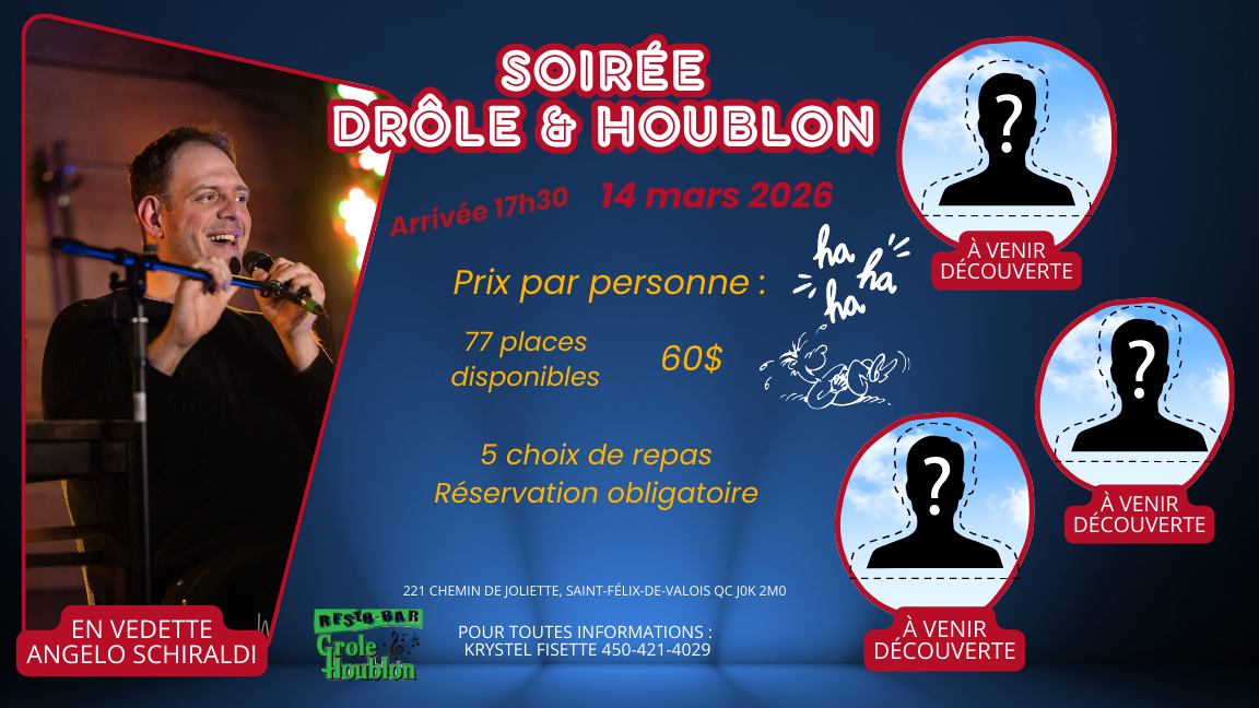 Soirée drôle & Houblon - 2e Édition