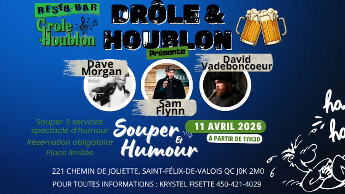 Soirée drôle & Houblon - 3e Édition