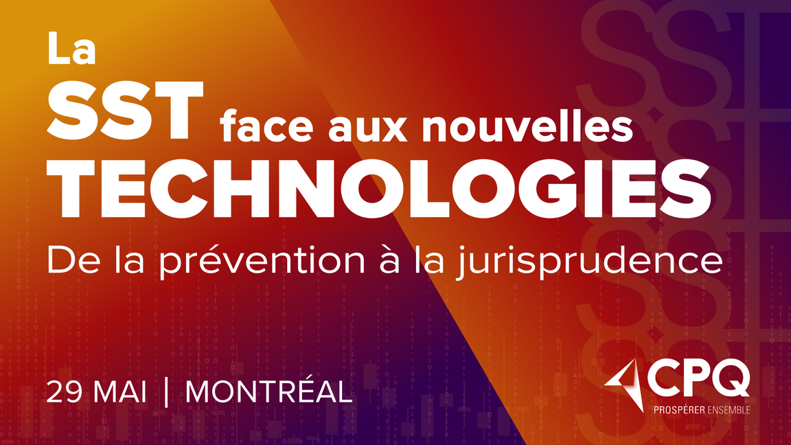 Forum stratégique : La SST face aux nouvelles technologies