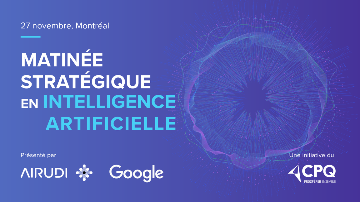 Matinée stratégique en IA