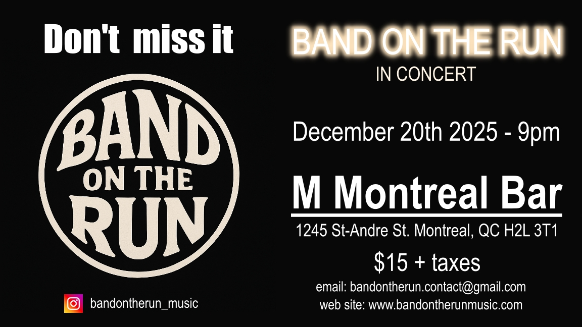 Band On The Run - in concert