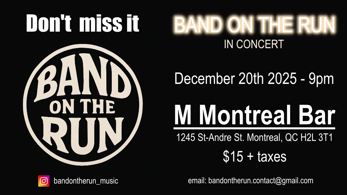 Band On The Run - in concert