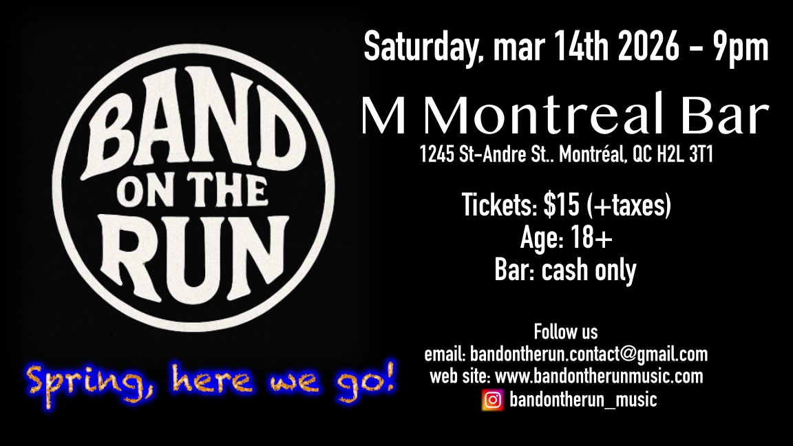 Band On The Run - in concert