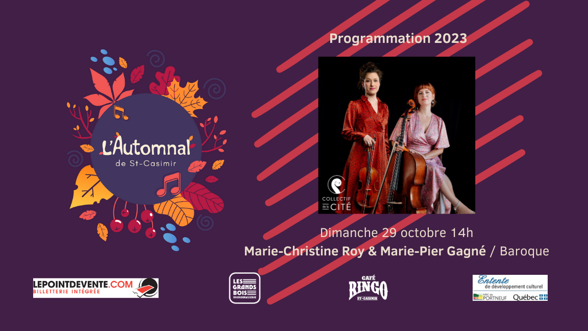 Dimanche baroque avec Marie-Christine Roy et Marie-Pier Gagné