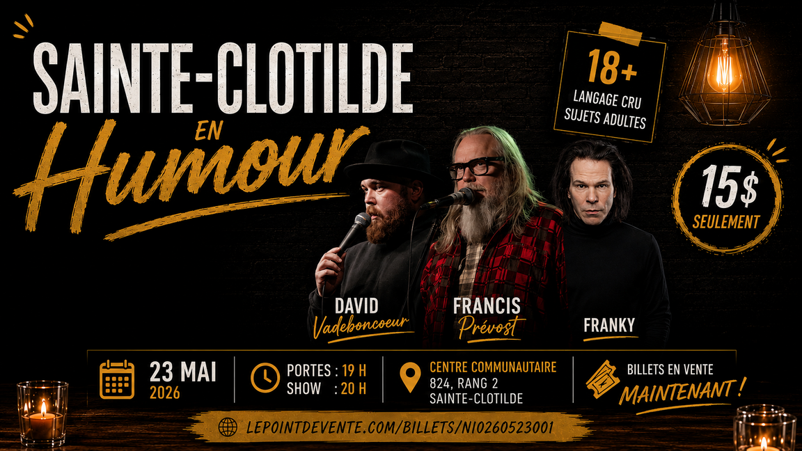 Sainte-Clotilde en humour