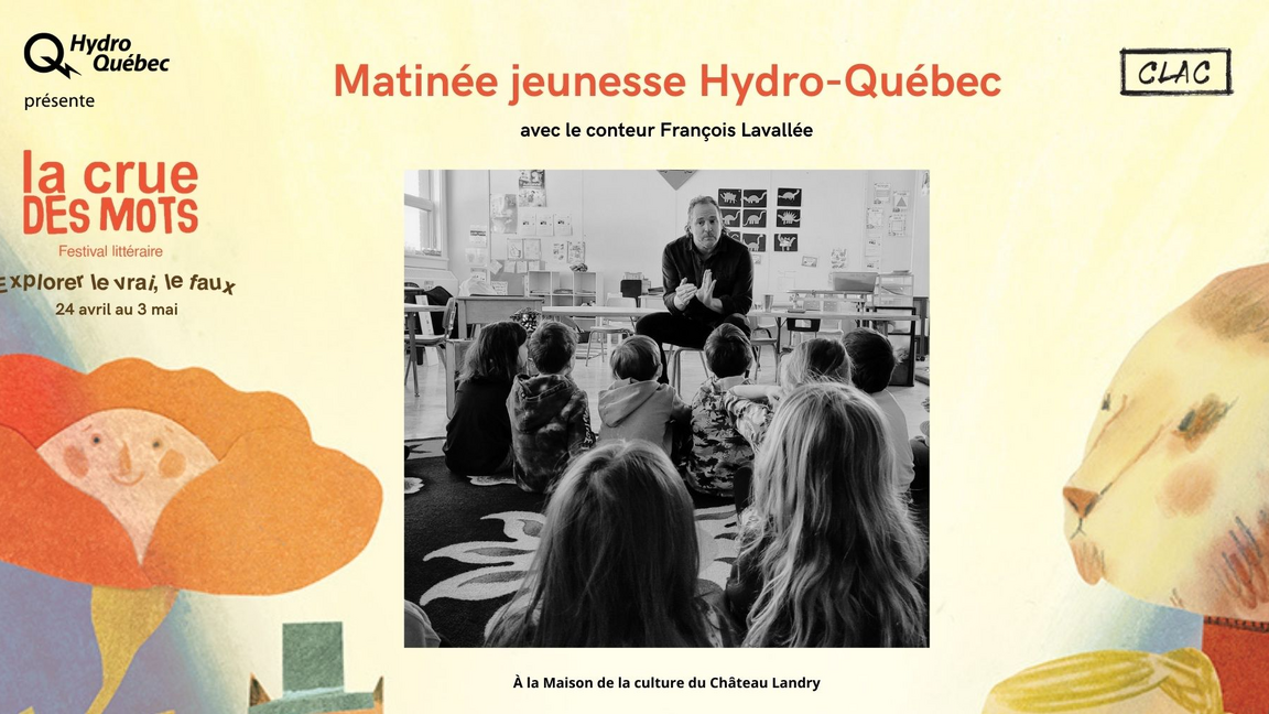 Matinée jeunesse Hydro-Québec avec François Lavallée