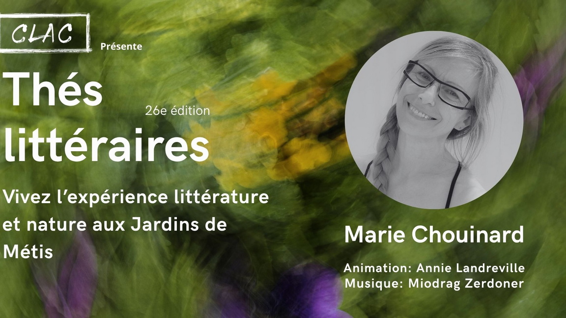 Thé Littéraire avec Marie Chouinard