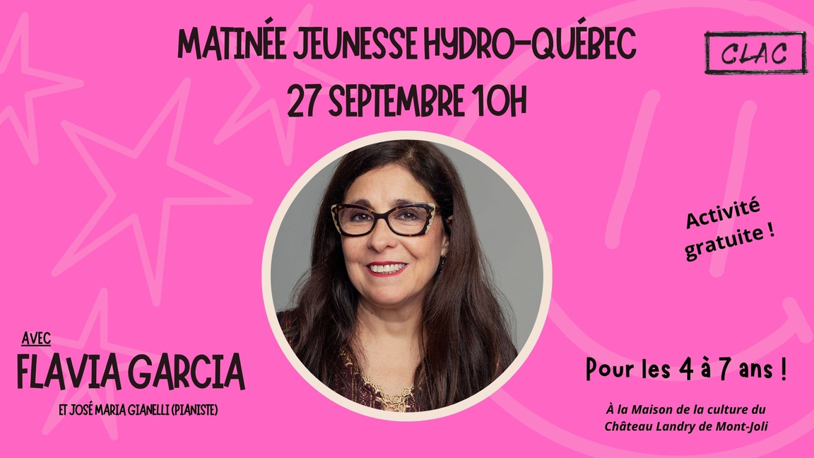 Matinée jeunesse Hydro-Québec avec Flavia Garcia et José Maria Gianelli