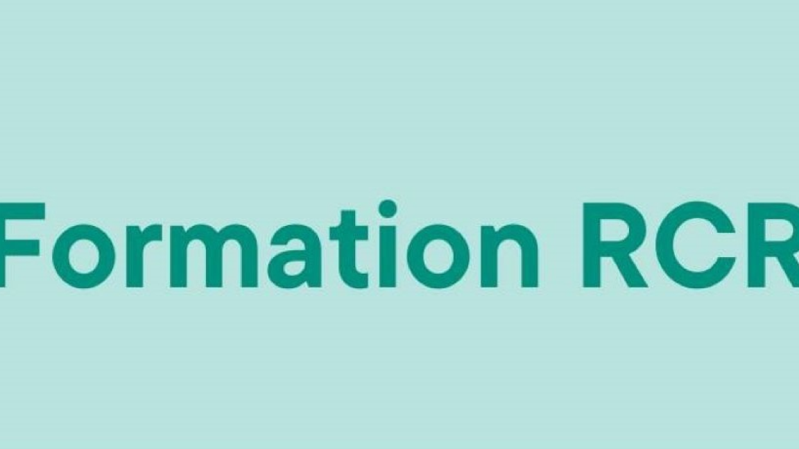 Formation RCR/DEA | Employés IUCPQ et CRIUCPQ