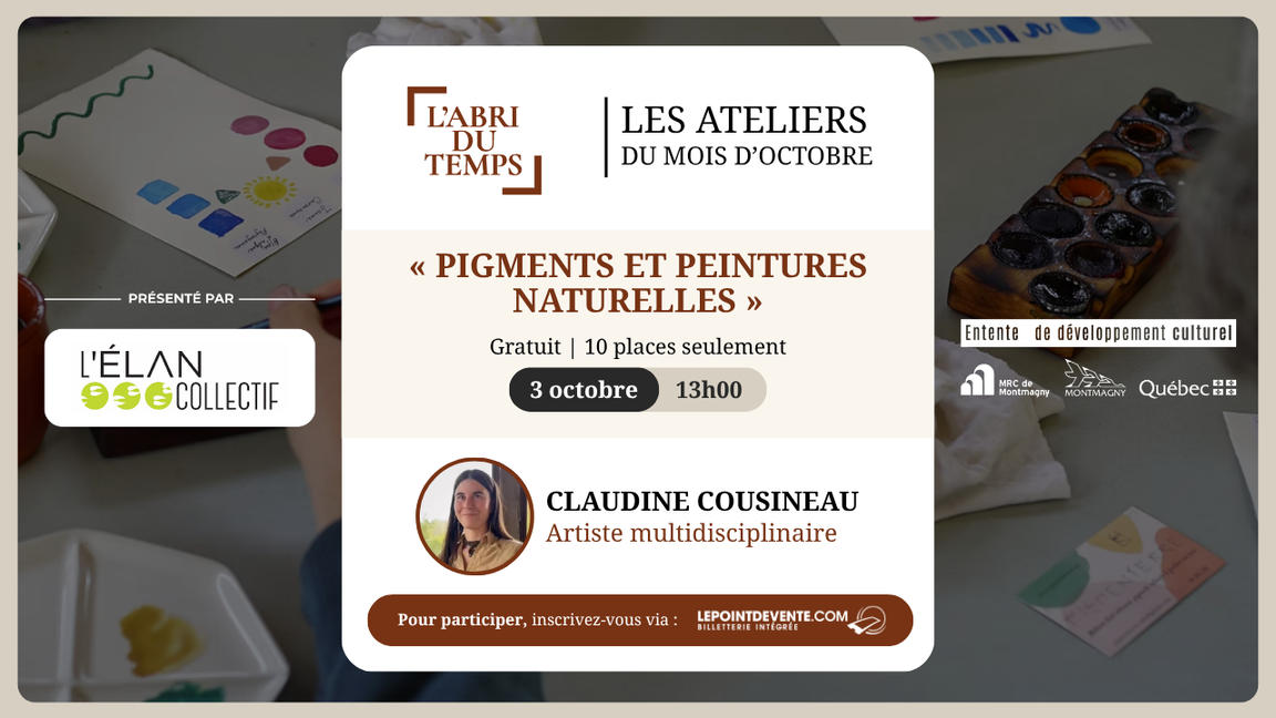 PIGMENTS ET PEINTURES NATURELLES