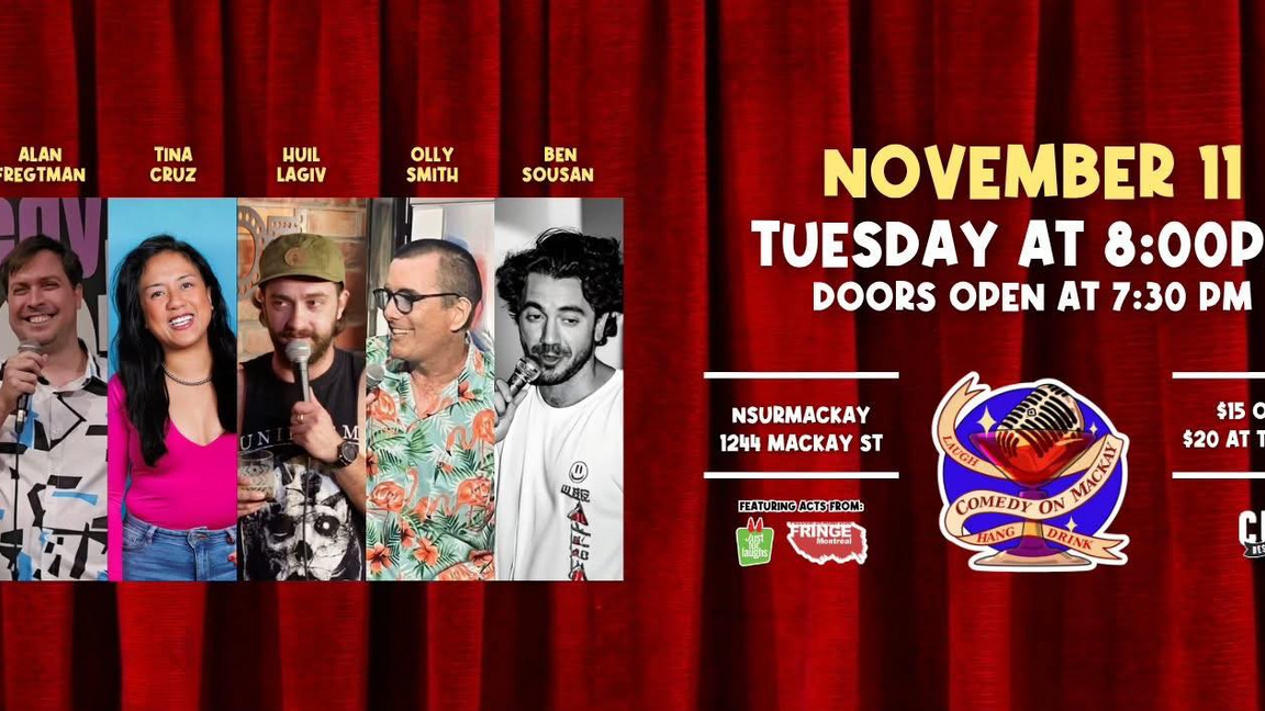 Lost in Traduction - Bilingual Stand Up Comedy - Comedy on Mackay 050