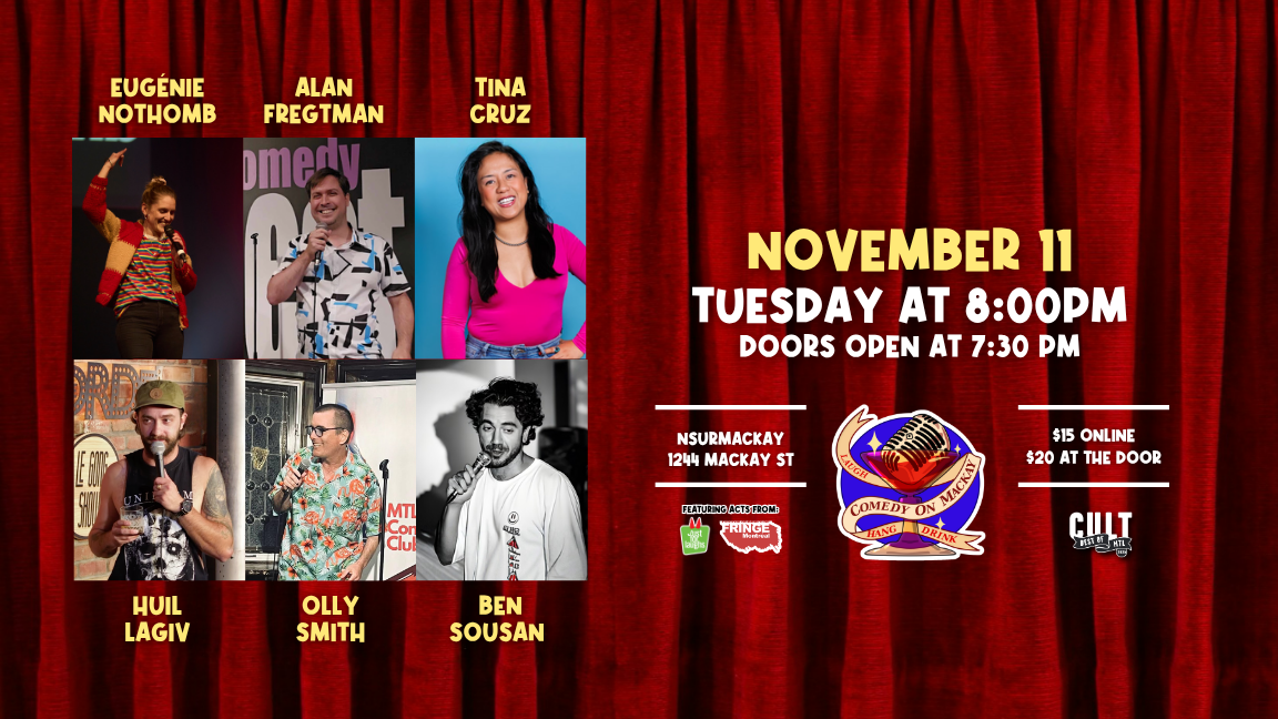 Lost in Traduction - Bilingual Stand Up Comedy - Comedy on Mackay 050