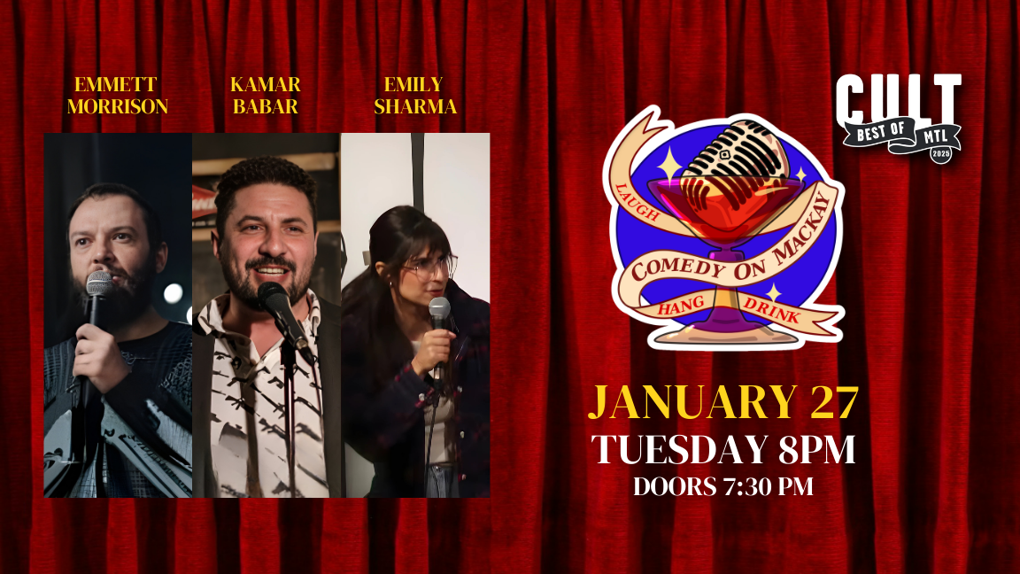 English Stand-Up Comedy in Montréal | Comedy on Mackay (Live Show #058)