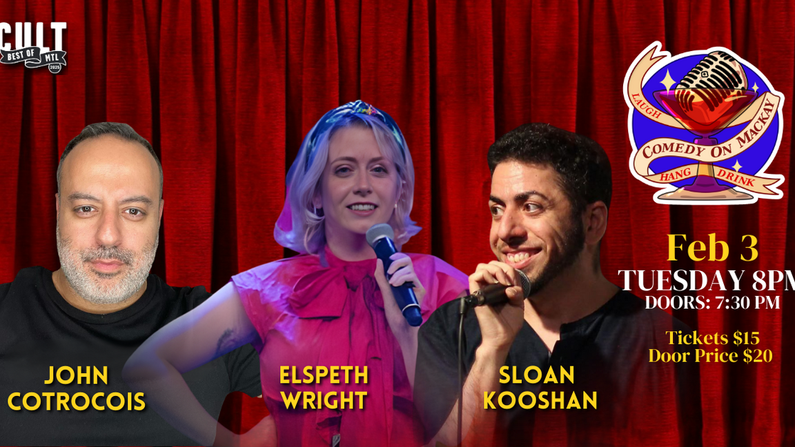 English Stand-Up Comedy in Montréal | Comedy on Mackay (Live Show #059)