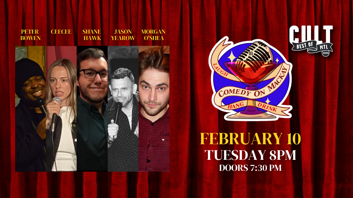 English Stand-Up Comedy in Montréal | Comedy on Mackay (Live Show #060)