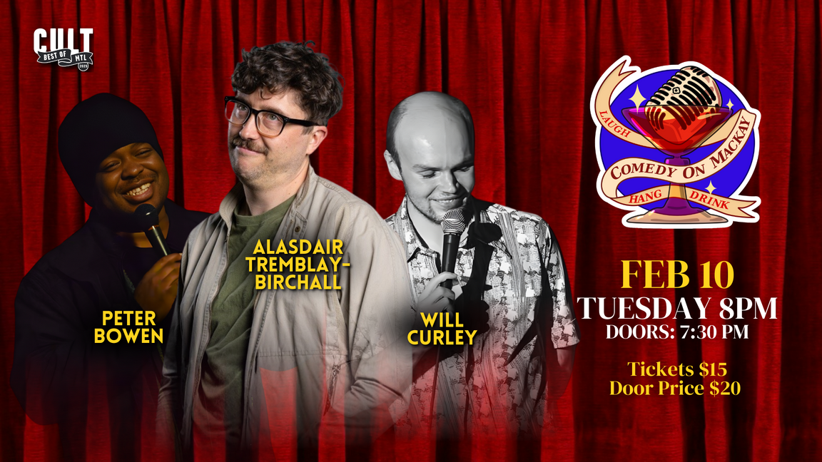 English Stand-Up Comedy in Montréal | Comedy on Mackay (Live Show #060)