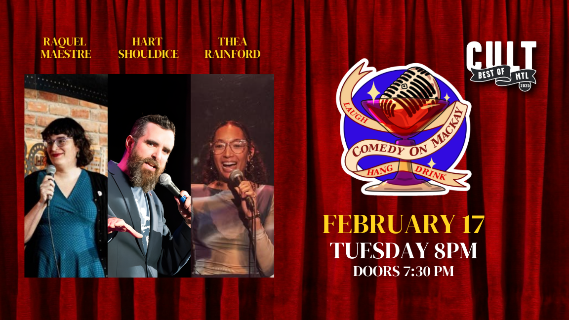 English Stand-Up Comedy in Montréal | Comedy on Mackay (Live Show #061)