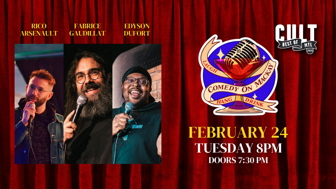 English Stand-Up Comedy in Montréal | Comedy on Mackay (Live Show #062)