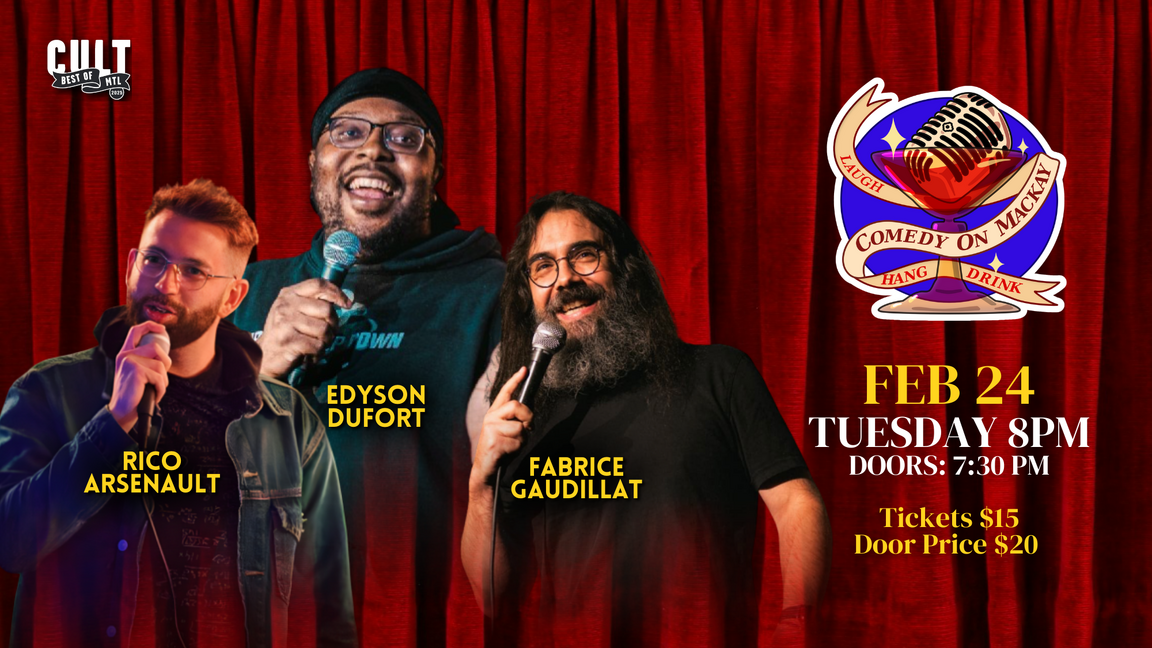 English Stand-Up Comedy in Montréal | Comedy on Mackay (Live Show #062)