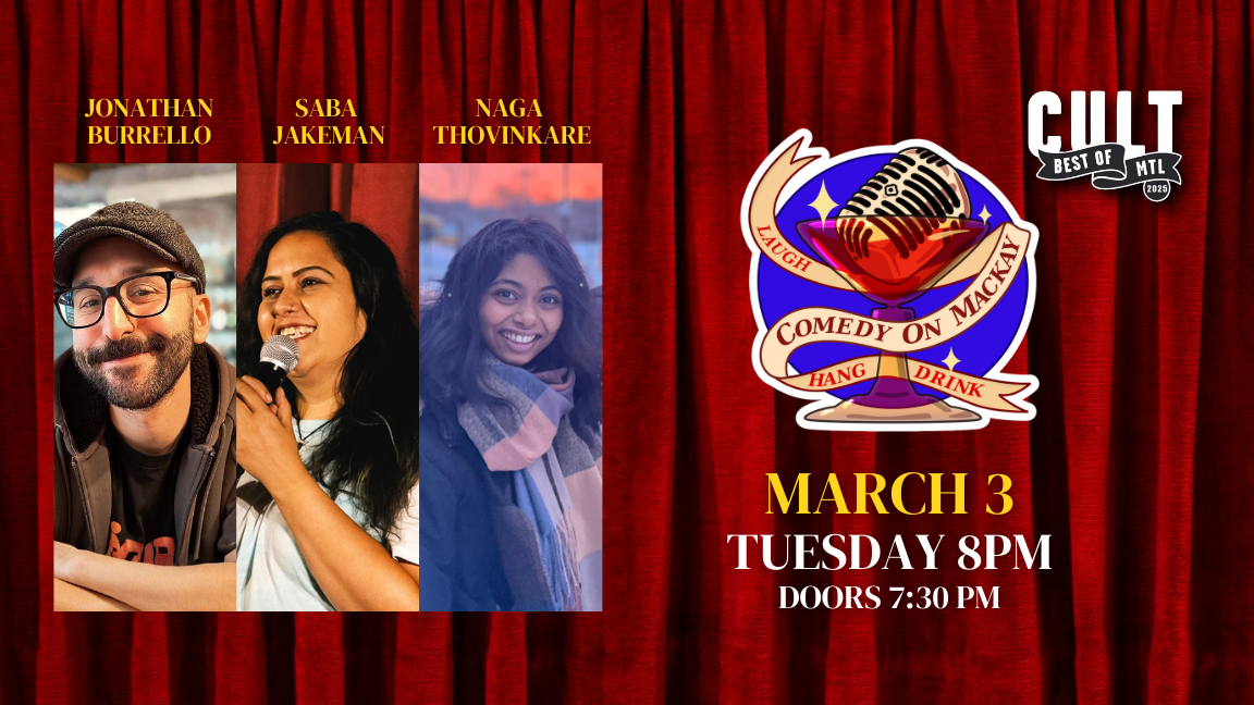 English Stand-Up Comedy in Montréal | Comedy on Mackay (Live Show #063)