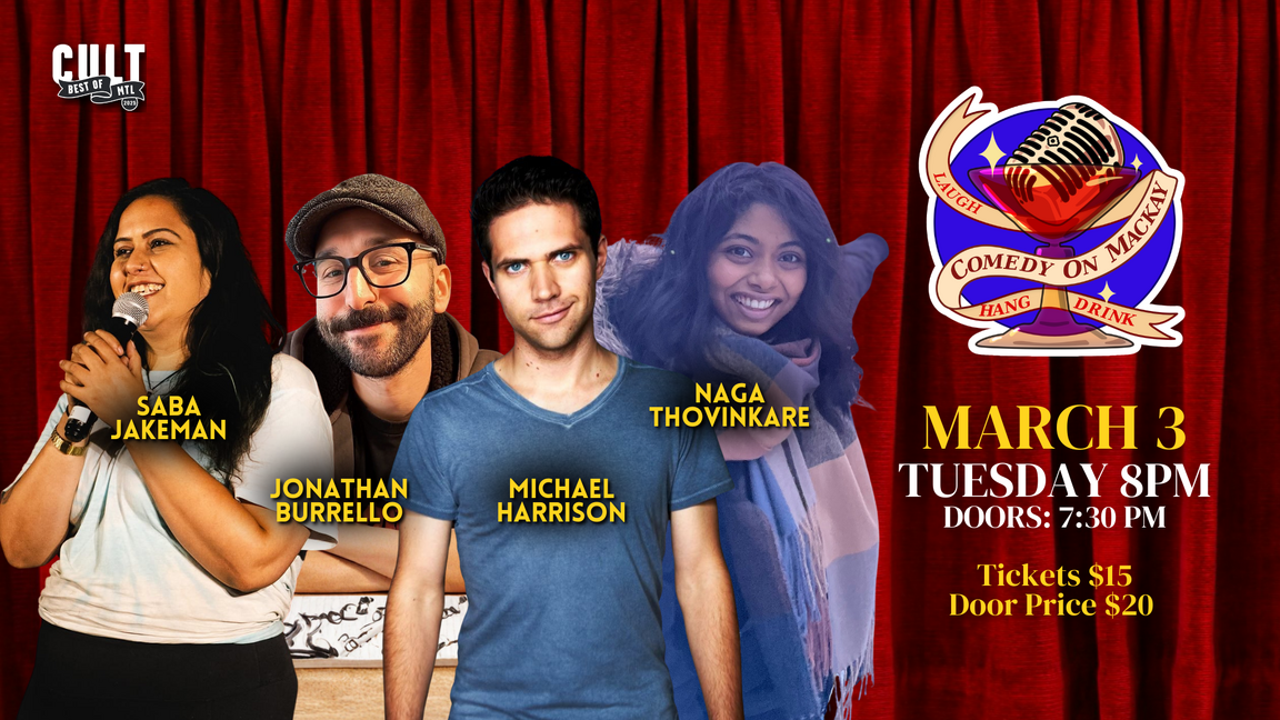 English Stand-Up Comedy in Montréal | Comedy on Mackay (Live Show #063)