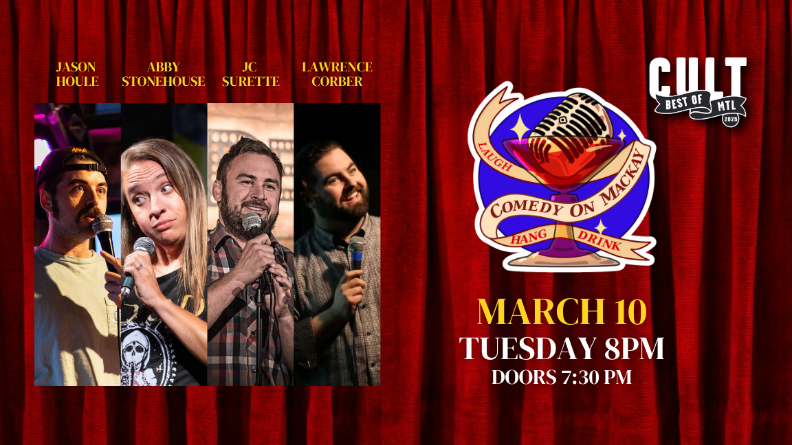 English Stand-Up Comedy in Montréal | Comedy on Mackay (Live Show #064)