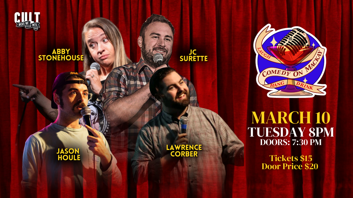 English Stand-Up Comedy in Montréal | Comedy on Mackay (Live Show #064)