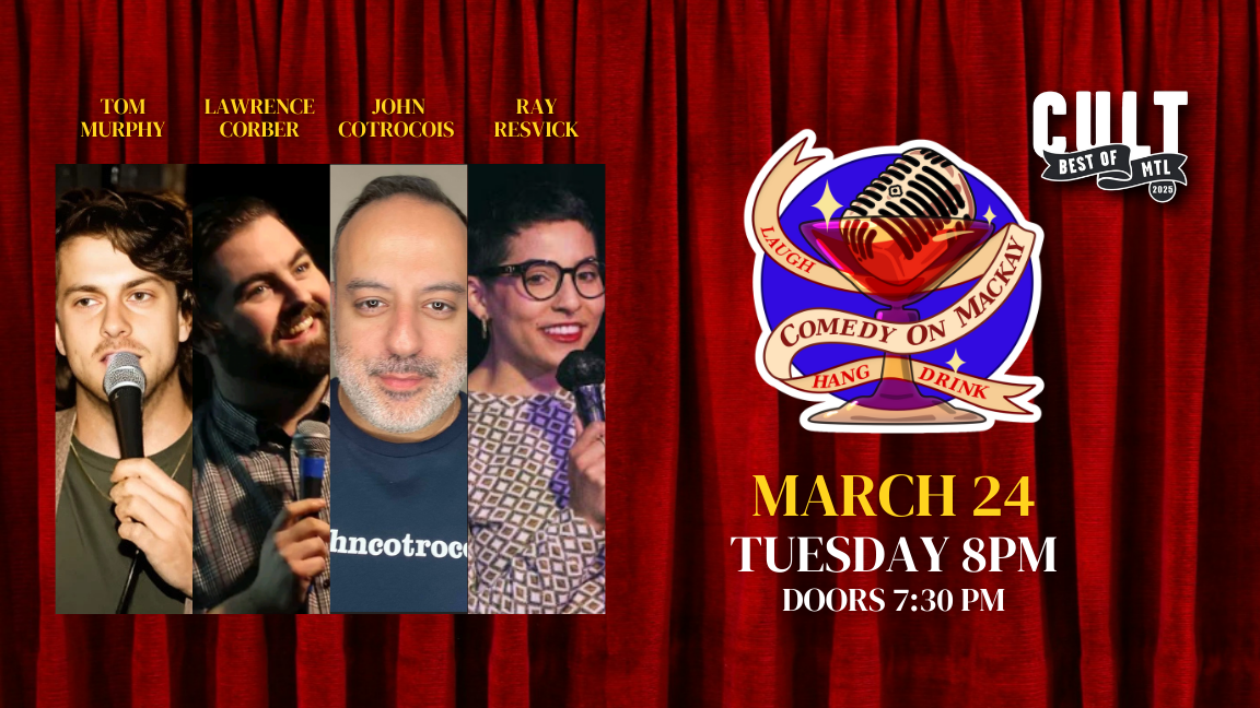 English Stand-Up Comedy in Montréal | Comedy on Mackay (Live Show #066)