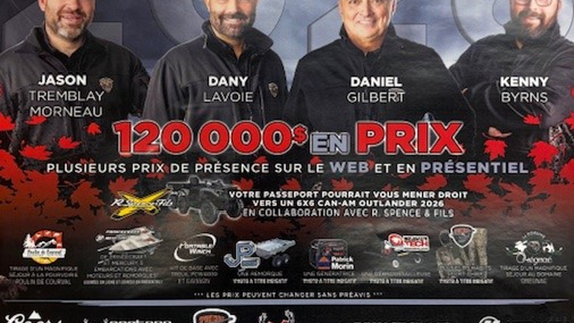 Tournée de film chasse et peche 2026