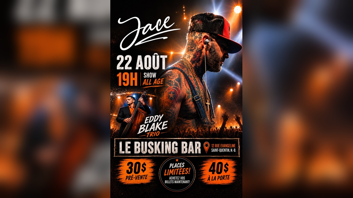Jace en show - Au Busking Bar