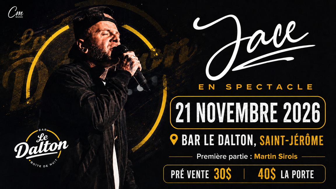 Jace en Spectacle au Dalton de St Jérôme