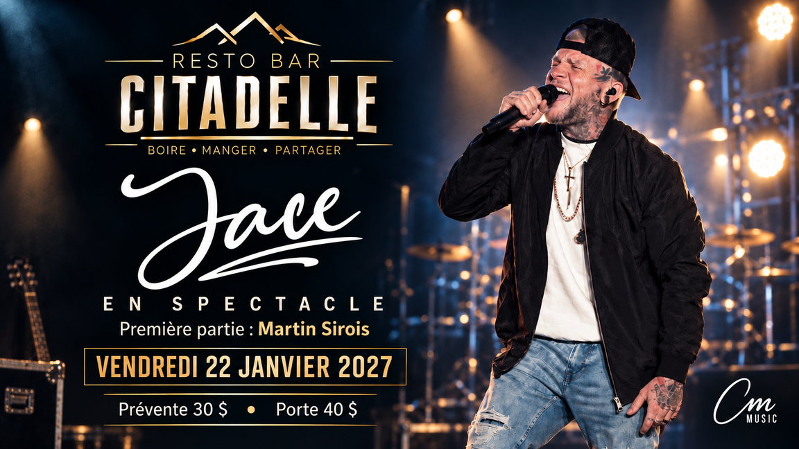 Jace en spectacle - Resto bar Citadelle