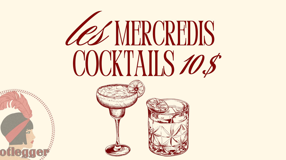 Mercredi 10$ Cocktails