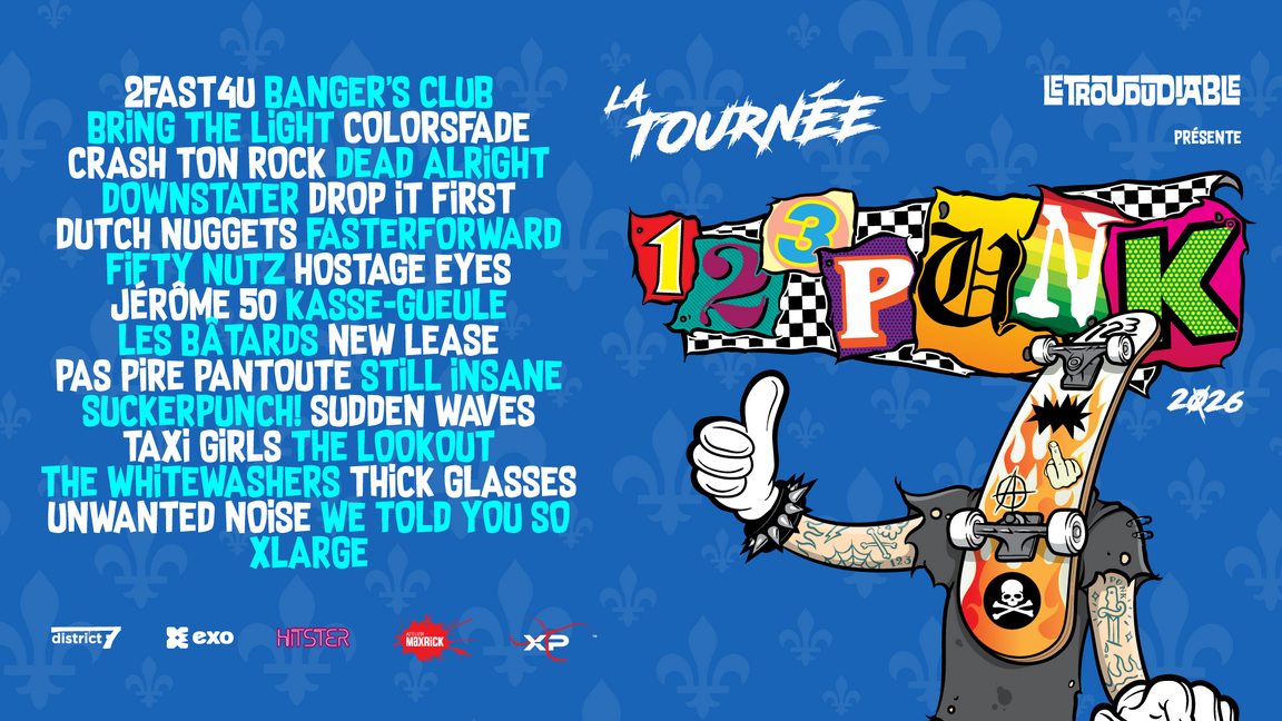 La tournée 123Punk!