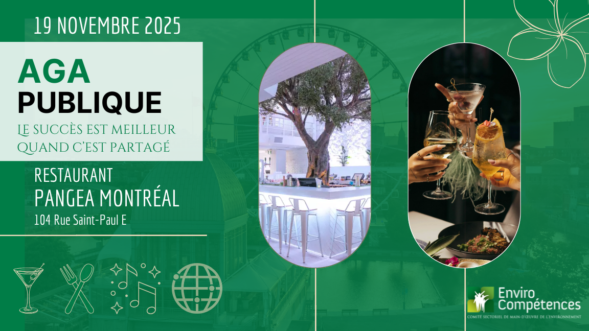 Assemblée générale annuelle 2025 - EnviroCompétences