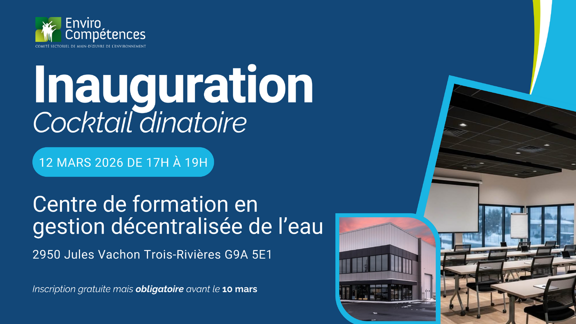 Inauguration du Centre de formation en gestion décentralisée de l’eau