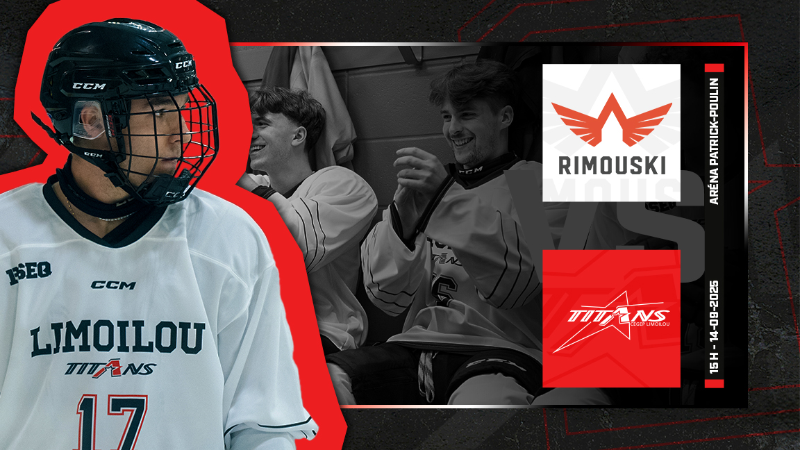 MATCH HOCKEY MASCULIN - LIMOILOU CONTRE RIMOUSKI