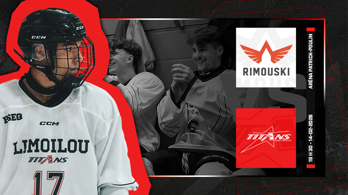 MATCH HOCKEY MASCULIN - LIMOILOU CONTRE RIMOUSKI